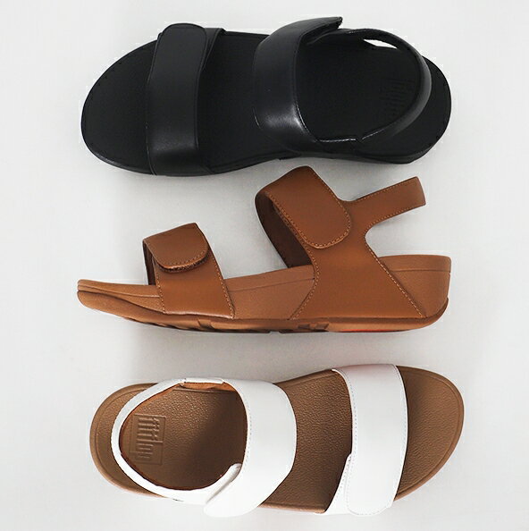 フィットフロップ FIT FLOP  ウーマンルルレザーサンダル LULU Adjustable Leather back strap Sandals ロゴグラフィック レディース 女性 女子 カジュアル スリッパ サンダル ミュール バックストラップ HE&SHE  FV8