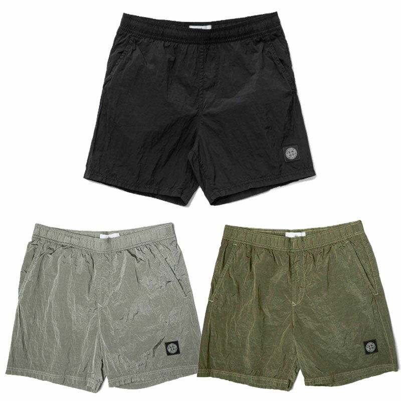 ���ȡ��󥢥����� �������ʡ� STONE ISLAND ��åڥ�ѥå������ʥ�����ϡ��եѥ�� WAPPEN PATCH LOGO NYLON HALF PA...