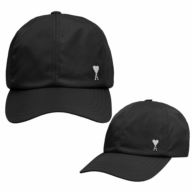 乐天商城 - AMI PARIS アミパリス ハートロゴスタッドボールキャップ HEART LOGO STUD BALL CAP ユニセックス メンズ レディース カジュアル クラシック プレゼント ベースボールキャップ HE&SHE [送料無料] UCP268 PA0037 001