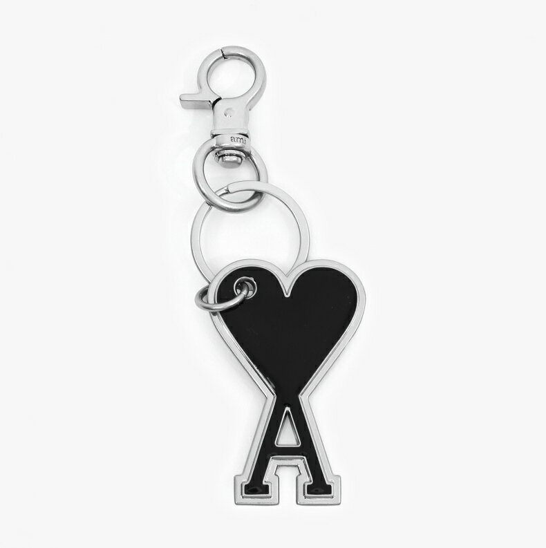 乐天商城 - AMI PARIS アミパリス ハートロゴキーリング HEAR LOGO KEY-RING ユニセックス メンズ レディース カジュアル クラシック プレゼント HE&SHE [送料無料] ユニセックス UKR906 363 001