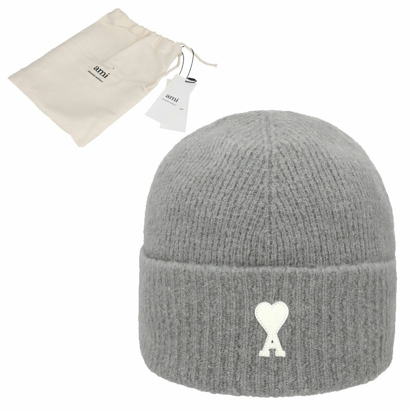 Rakuten - AMI PARIS アミパリス ハートロゴ刺繍ビーニー HEART LOGO EMBROIDERY BIENIE ユニセックス メンズ レディース カジュアル クラシック プレゼント 帽子 ニット帽 HE&SHE [送料無料]UBO005 KN0135 058