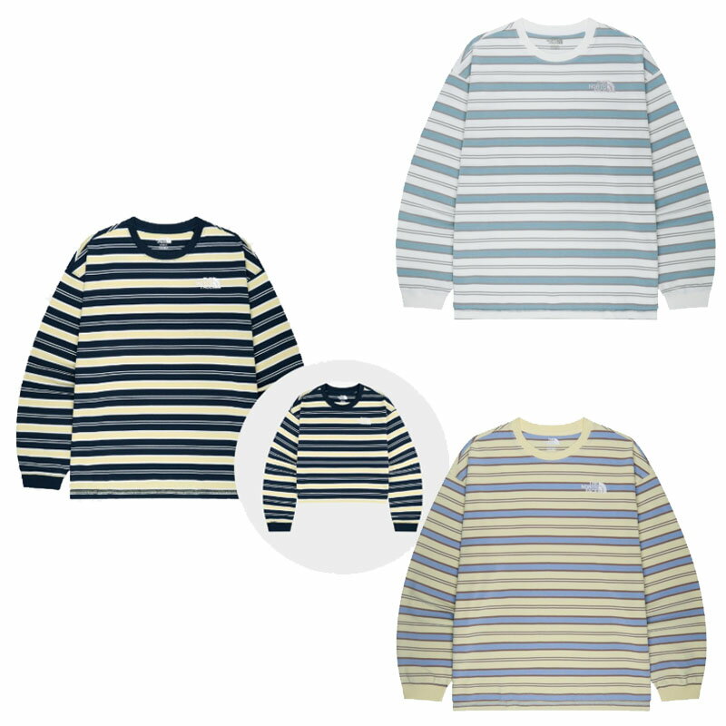 乐天商城 - ノースフェイス THE NORTH FACE KOREA 【正規品】 26SS ボンボン長袖ラウンドTシャツ ONBON L/S R/TEE ユニセックス メンズ レディース カジュアル カットソー WHITE LABEL ホワイトレーベル ノースフェイスコリア 韓国 HE&SHE [送料無料] NT7TS03J NT7TS03K NT7TS03L