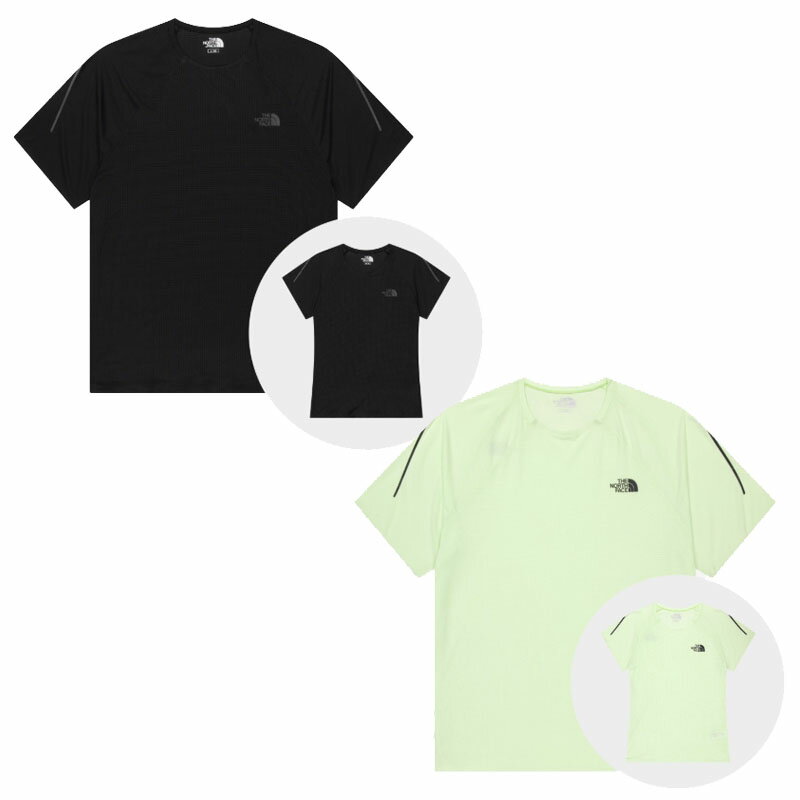 乐天商城 - ノースフェイス THE NORTH FACE KOREA 【正規品】 26SS ジェットラン半袖ラウンドTシャツ JET RUN S/S R/TEE ユニセックス メンズ レディース カジュアル カットソー WHITE LABEL ホワイトレーベル ノースフェイスコリア 韓国 HE&SHE [送料無料] NT7US19J NT7US19K