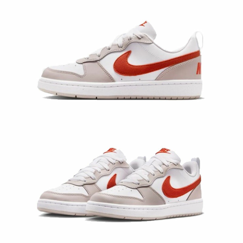 乐天商城 - ナイキ NIKE 【正規品】 コートバローローエッセンシャル スニーカー COURT BOROUGH LOW ESS (GS) キッズ ウーマン レディース 女性 女子 スポーティ ストリート カジュアル デイリー HE&SHE [送料無料] IQ2725-100