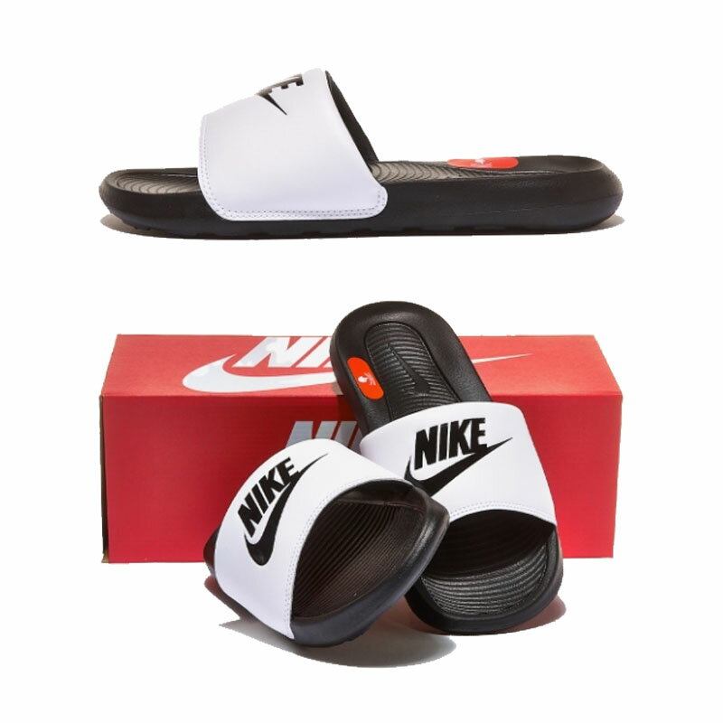 乐天商城 - ナイキ NIKE 【正規品】 ビクトリーワンスライド VICTORI ONE SLIDE ロゴグラフィック ユニセックス メンズ レディース 単色 ストリート カジュアル スリッパ サンダル ミュール HE&SHE [送料無料]