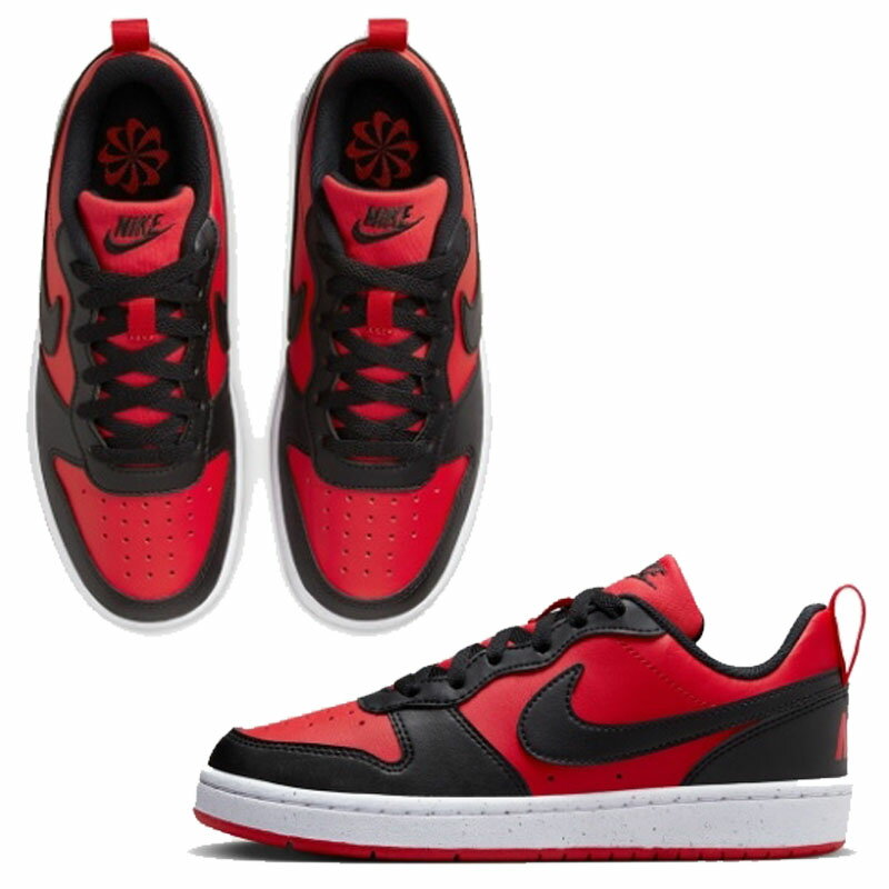 乐天商城 - ナイキ NIKE 【正規品】 コートバローローリークレフトBG スニーカー COURT BOROUGH LOW RECRAFT BG ウーマン レディース 女性 女子 キッズ スポーティ ストリート カジュアル デイリー HE&SHE [送料無料] DV5456-600