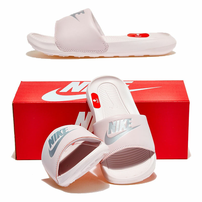 乐天商城 - ナイキ NIKE 【正規品】 ビクトリーワンスライド VICTORI ONE SLIDE ロゴグラフィック レディース ウーマン 女性 女子 単色 ストリート カジュアル スリッパ サンダル ミュール HE&SHE [送料無料]