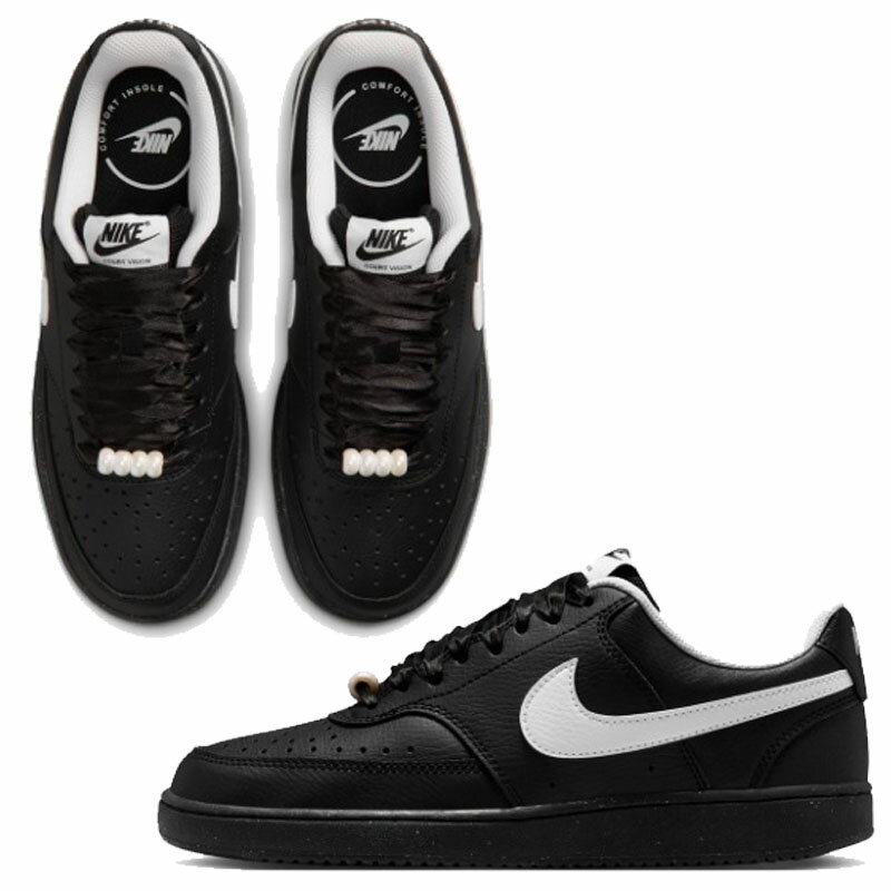 乐天商城 - ナイキ NIKE 【正規品】 コートビジョンLO LE スニーカー W NIKE COURT VISION LO LE ウーマン レディース 女性 女子 スポーティ ストリート カジュアル デイリー HE&SHE [送料無料] IB6652-001