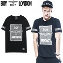 HE SHE 送料無料 【ボーイロンドン】 BOYLONDON KOREA ビックシルエット オーバーサイズ オーバーフィット ユニセックス ストリート ファンキー 半袖Tシャツ B62TS19U89