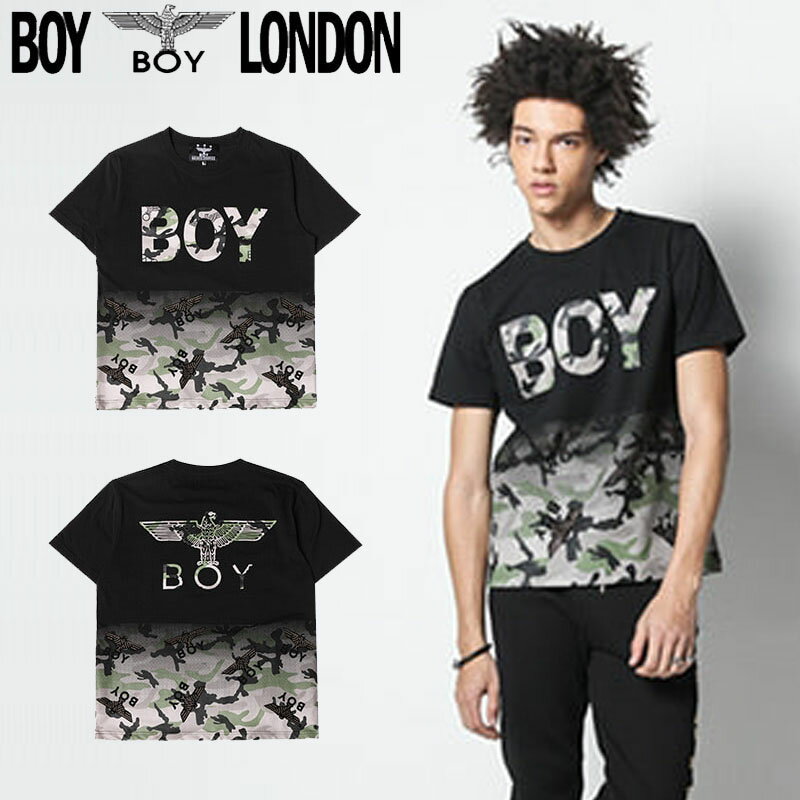 HE&SHE [送料無料] 【ボーイロンドン】 BOYLONDON KOREA ビックシルエット オーバーサイズ オーバーフィット ユニセックス ストリート ファンキー 半袖Tシャツ B82TS1128U89