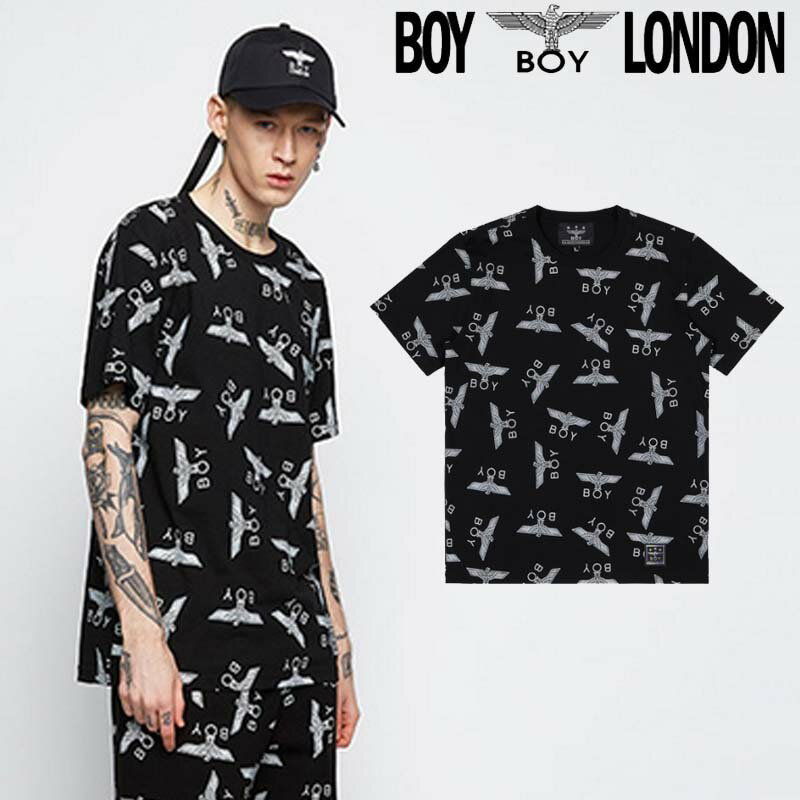 HE&SHE [送料無料] 【ボーイロンドン】 BOYLONDON KOREA ビックシルエット オーバーサイズ オーバーフィット ユニセックス ストリート ファンキー 半袖Tシャツ B92TS1004U89