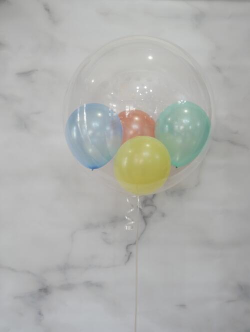 乐天商城 - バルーン バルーンギフト 文字入れ無料 選べるサイズ カラー 名前入り 370 400 440 490 浮く ヘリウムガス入り 浮いた状態 オリジナル ヘリウムバルーン 孫 プレゼント 記念写真 一生の思い出 フォト 記念撮影 誕生日 結婚式 お祝い 出産 パーティ