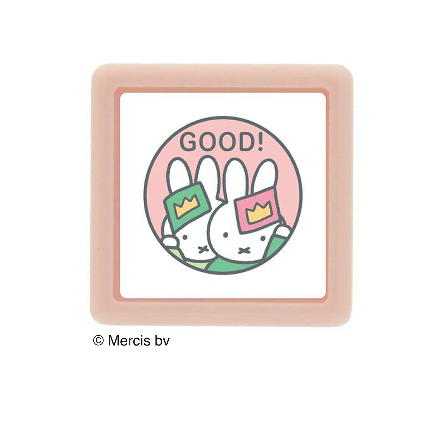 樂天商城 - こどものかお Nミッフィーミニポンスタンプ GOOD ミッフィー miffy スケジュール帳 手帳 連絡帳 日記 手紙 かわいい ハンコ おしゃれ スタンプ デコレーション キャラクター