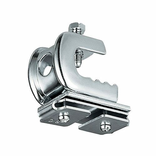 ベンダークリップ付天井ブラケット Bタイプ [19Y16]ベンダーレール用 業務用カーテンレール 大型レール 大型機能レール