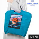 【送料無料】 【即納】 Ball＆Chain ボールアンドチェーン 正規品 A.SUN SET Lサイズ バッグ BLUE LABEL ショッピングバッグ エコバッグ トートバッグ ショルダー 刺繍 ギフト 314005 san hideaki mihara