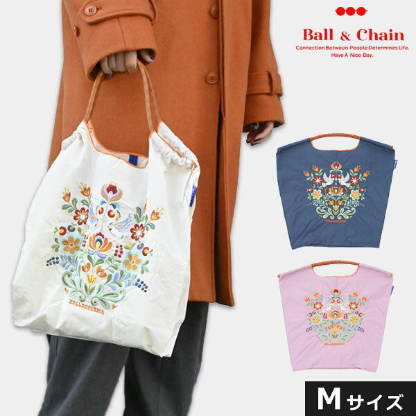 樂天商城 - 【送料無料】【即納】 Ball＆Chain ボールアンドチェーン 正規品 PIGEON(ハト) Mサイズ バッグ エコバッグ トートバッグ 刺繍 ギフト A4 301072