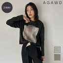 袖部分がレーヤードデザインになっているTシャツ