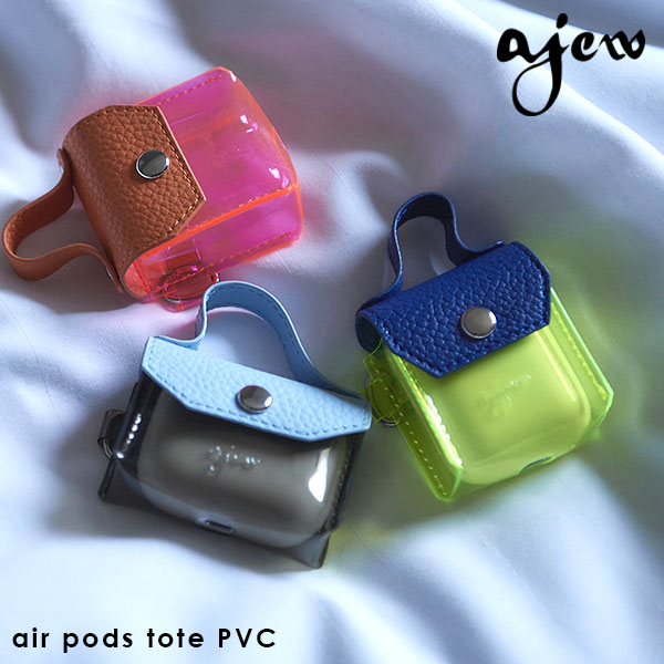 【即納】 エジュー ajew air pods tote PVC アクセサリー air pods エアポッズ ケース ap2022001 ギフト 父の日