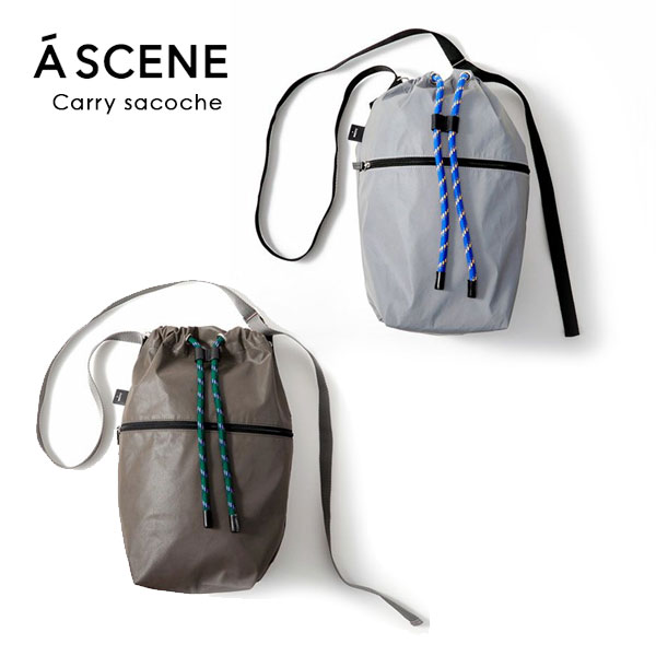 樂天商城 - 【新生活応援セール50%OFF】 エーシーン A SCENE Carry sacoche ajew エジュー バッグ キャリーサコッシュ 斜め掛け ショルダーバッグ as04-004