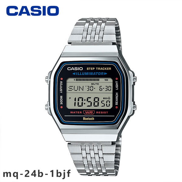 - CASIO - ABL-100WE-1AJF - 商品説明文 - 角型フォルムのクラシックデザインに、日常で役立つ機能を備えたモデルです。 デジタル液晶のシンプルなケースに、細やかな輝きを放つ多列タイプのメタルバンドを採用し、腕馴染みの...
