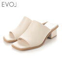 【SALE50%OFF】【即納】 イーボル EVOL スクエアブロックヒールサンダル ローヒール iu5079 ギフト