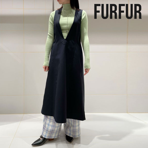 【SUMMER SALE50%OFF】【即納】 ファーファー FURFUR 22春夏 マルチウェイジレワンピース ワンピース ロング丈 rwfo221072