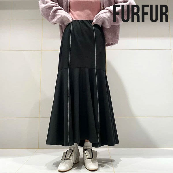 【SALE60%OFF】【即納】 ファーファー FURFUR マーメイドロングスカート ボトムス rwfs215016
