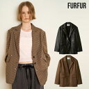 【新作10%OFF】 【即納】ファーファー FURFUR アウター 25秋冬 ローズ刺繍テーラードジャケット ミドル丈 ジャケット rwfj254027