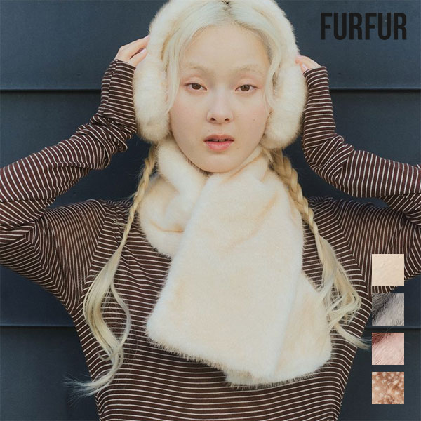 【ポイント5倍】【新作10%OFF】ファーファー FURFUR 小物 26秋冬 エコファーティペット 9月中旬〜10月上旬予約 マフラー 防寒 ギフト rwgg264509