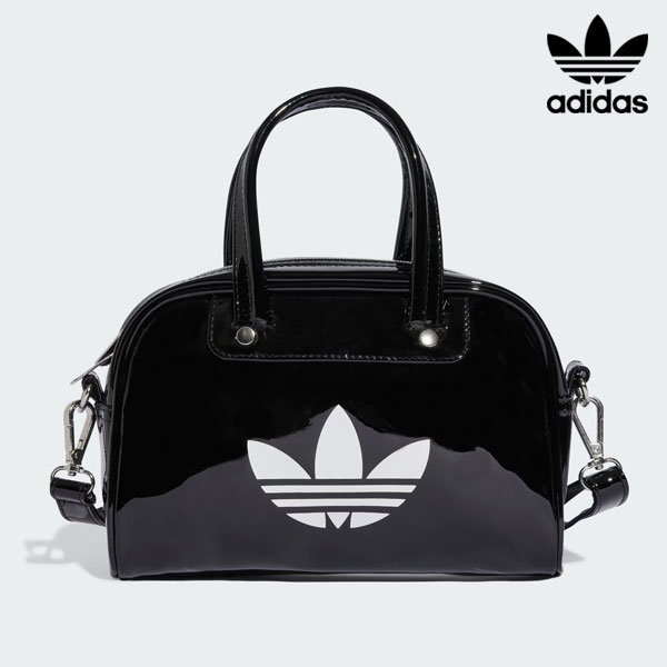 adidas アディダスエナメルバッグ ボストンバッグ 希少】adidas ボストンバッグ エナメル アディダス - メルカリ