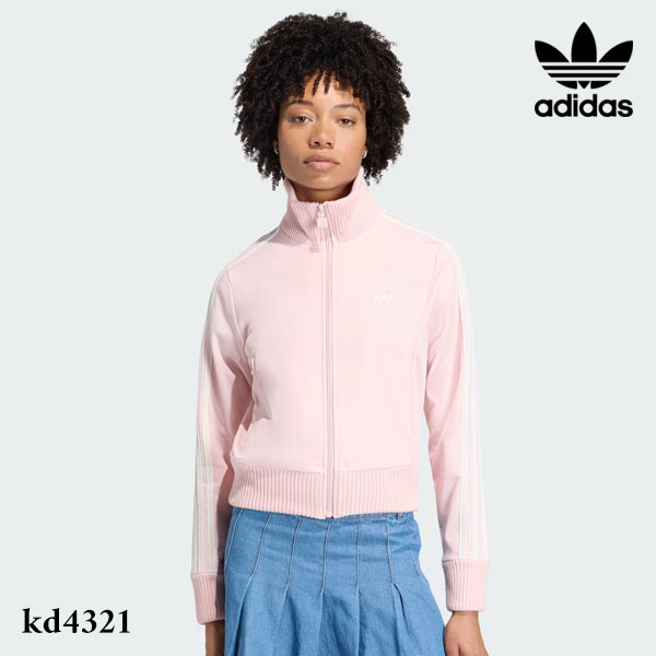 樂天商城 - 【即納】アディダスオリジナルス adidas originals ニット クロシェ ディテール ファイヤーバード トラックトップ 長袖 スリーストライプス kd4321