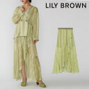 【SALE60%OFF】 リリーブラウン LILY BROWN シアーパターンフリルスカートショーパン ボトムス スカート ショートパンツ lwfp224012 その1