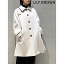 【SPRING SALE50 OFF】 【即納】 リリーブラウン LILY BROWN アウター 23winter リサイクルウールステンカラーコート 長袖 ミドル丈 lwfc234251 23秋冬