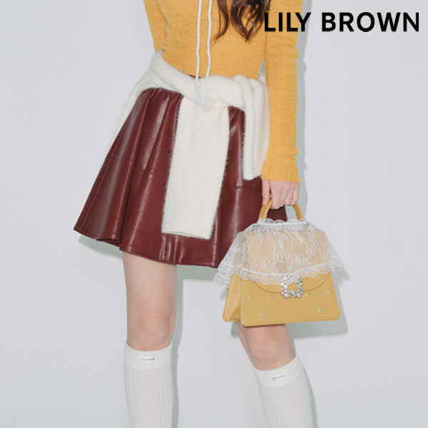樂天商城 - 【新生活応援セール50%OFF】【即納】 リリー ブラウン LILY BROWN ボトムス バリエーションフレアミニスカート ミニ丈 lwfs255041