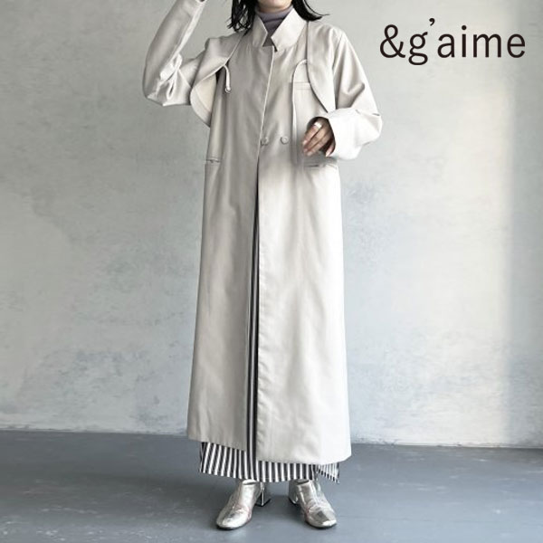 樂天商城 - 【新生活応援セール70%OFF】【即納】 アンジェム &g'aime 3wayコート アウター ロング丈 ジャケット ベスト ジレ 988-62702