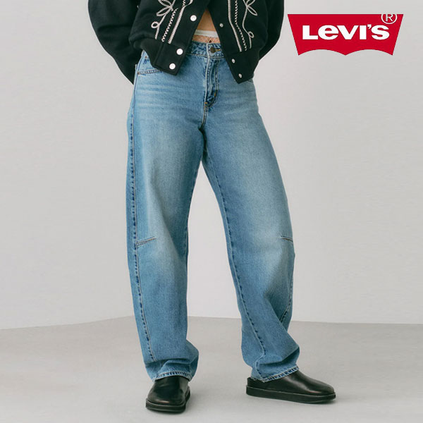 樂天商城 - 【即納】 Levi's リーバイス ボトムス BAGGY DAD BARREL バギーダッドバレル デニム ジーンズ 0039a-0002