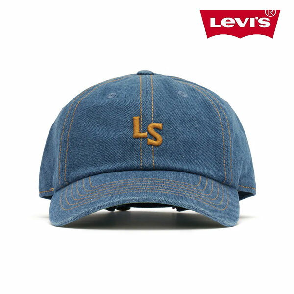 樂天商城 - 【即納】 Levi's リーバイス モノグラム キャップ 帽子 刺繍 ロゴ デニム 004bs-0002 男女兼用 レディース メンズ