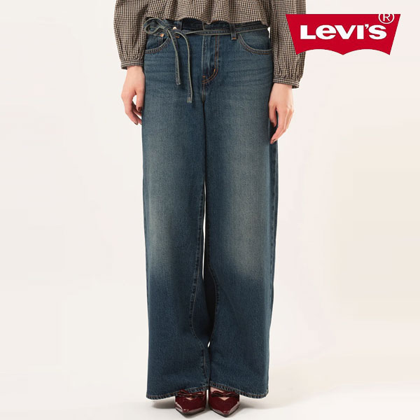 樂天商城 - 【即納】 Levi's リーバイス ボトムス XL STRAIGHT エックスエルストレート フルレングス ワイドデニム ジーンズ a8701-0030