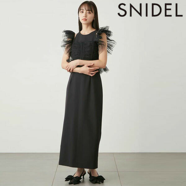 楽天市場】snidel ワンピース チュール(レディースファッション 楽天市場】snidel ワンピース チュール(レディースファッション