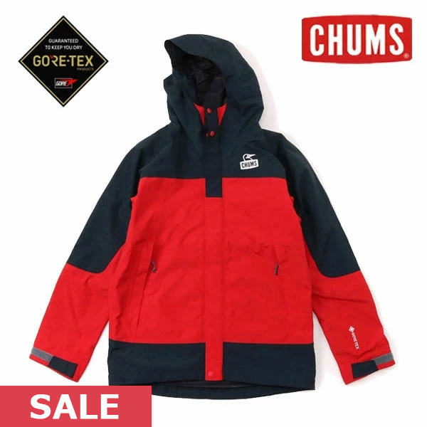 【SALE30%OFF】 CHUMS チャムス スプリングデールゴアテックスジャケット レディース アウター ジャケット 長袖 ゴアテックス 防水 軽量 防寒 羽織り あったか マウンテンパーカー アウトドア キャンプ お出かけ ch14-1313