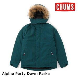 【SALE20%OFF】 CHUMS チャムス Alpine Party Down Parka アルファインパーティーダウンパーカー レディース メンズ ウィメンズ アウター ジャケット ロゴ カジュアル アウトドア トレッキング 防寒 通勤 キャンプ ch14-1317