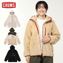 【SALE20%OFF】【即納】 CHUMS チャムス ボンディングフリースパネルパーカー トップス 長袖 ミドル丈 フード ch14-1419