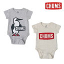 【SALE30%OFF】【即納】 CHUMS チャムス ワンピース ベビーロゴロンパース 半袖 オールインワン 出産祝い ギフト ch27-1025