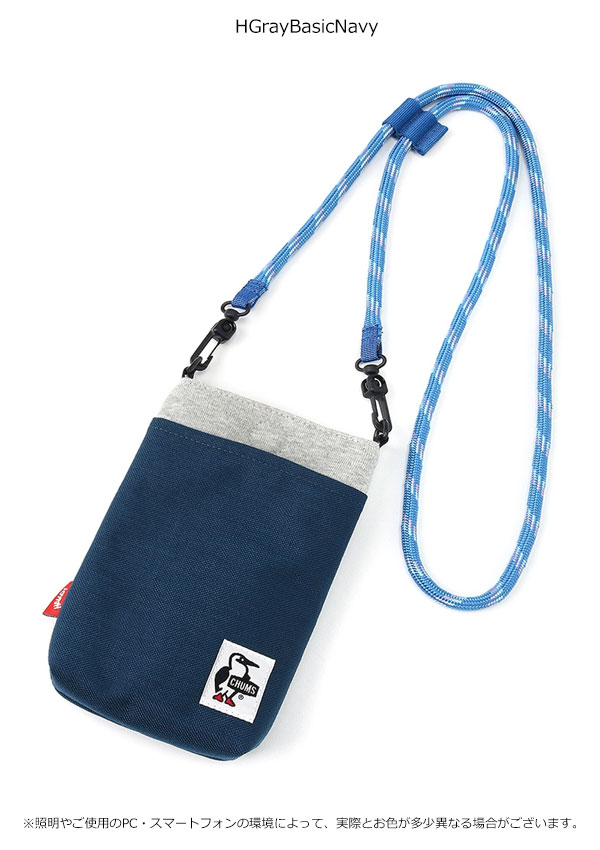 【即納】 CHUMS チャムス ロープショルダーポーチスウェットナイロン バッグ アウトドア ch60-3815