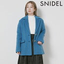 スナイデル アウター レディース 【SPRING SALE50%OFF】 【即納】 スナイデル SNIDEL シャギーオーバージャケット アウター ジャケット テーラード swfj224227