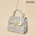 【新作10%OFF】 スナイデル SNIDEL バッグ 25春夏 サマーツイードワンハンドルバッグ 5月中旬~6月上旬予約 小物 ハンドバッグ swgb252672(4)