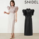 クーポンで10 OFF 【即納】 スナイデル SNIDEL ドレス 24春夏 ボレロセットジャガードドレス ロング丈 ノースリーブ オケージョン 結婚式 swfo241092