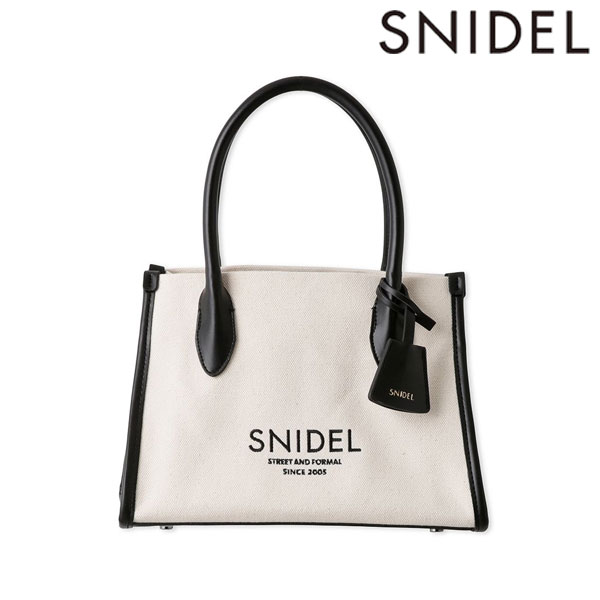 【期間限定 SALE12%OFF】 【即納】 スナイデル SNIDEL バッグ 24春夏 エコキャンバスバッグM トートバッグ ハンドバッグ swgb241626