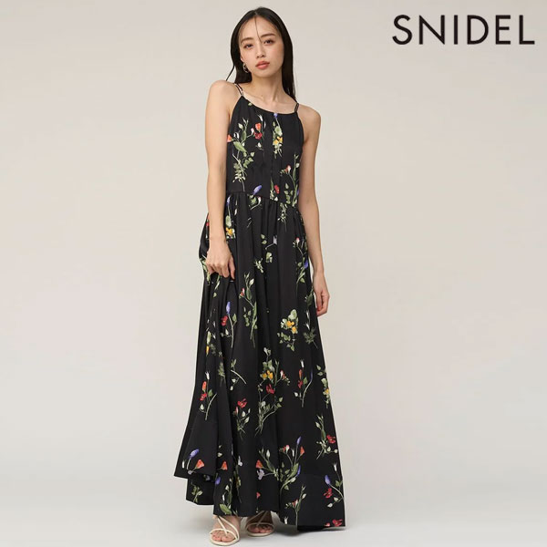 楽天市場】SNIDEL スナイデル フラワー ワンピースの通販