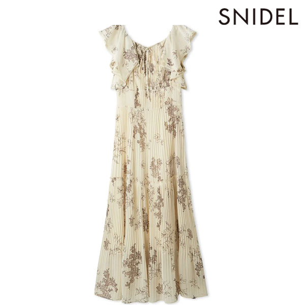 楽天市場】snidel ワンピース（カラーイエロー）（ワンピース